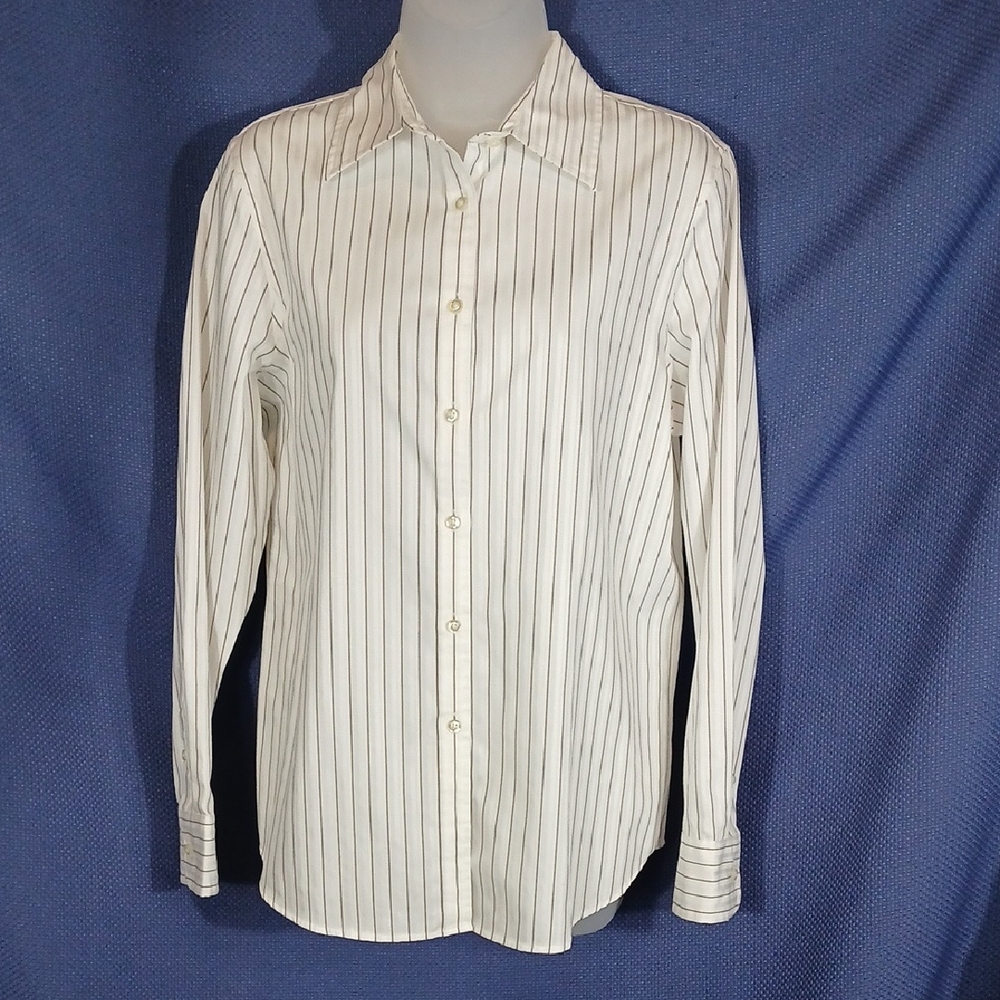 Iron-free Buttondown Cotton Blend Shirt 10